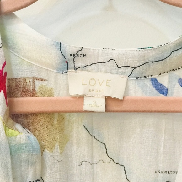 LOVE by Gap beach cover up sz Med - Picture 5 of 15